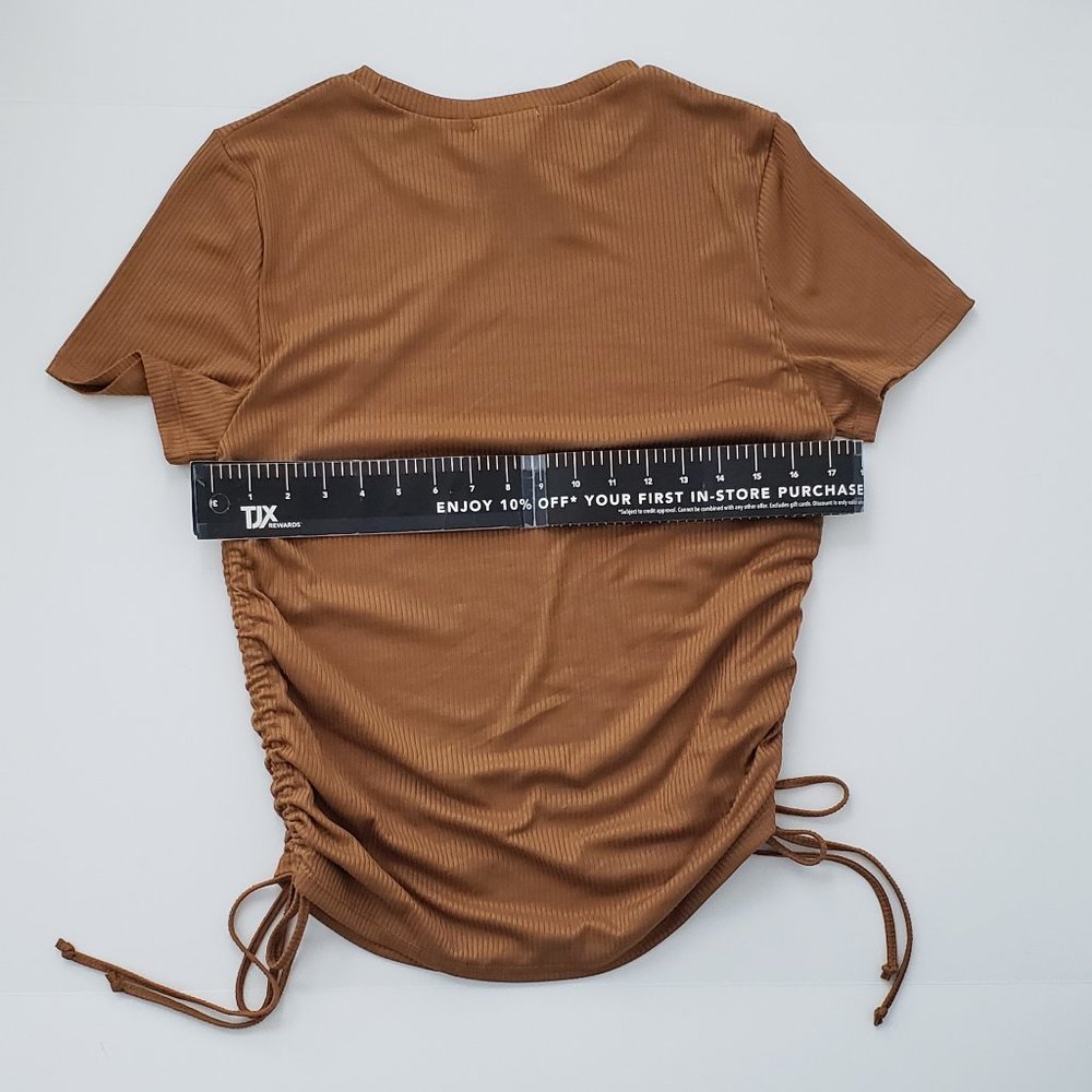 PERFECTLY IMPERFECT Ruched Top - Picture 7 of 7